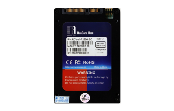 2.5” SATA3 (6Gb/s) Standard SSD